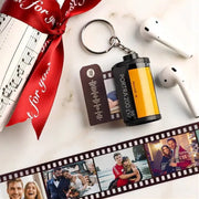 Yellow Film Keychain