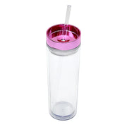 pink tumbler